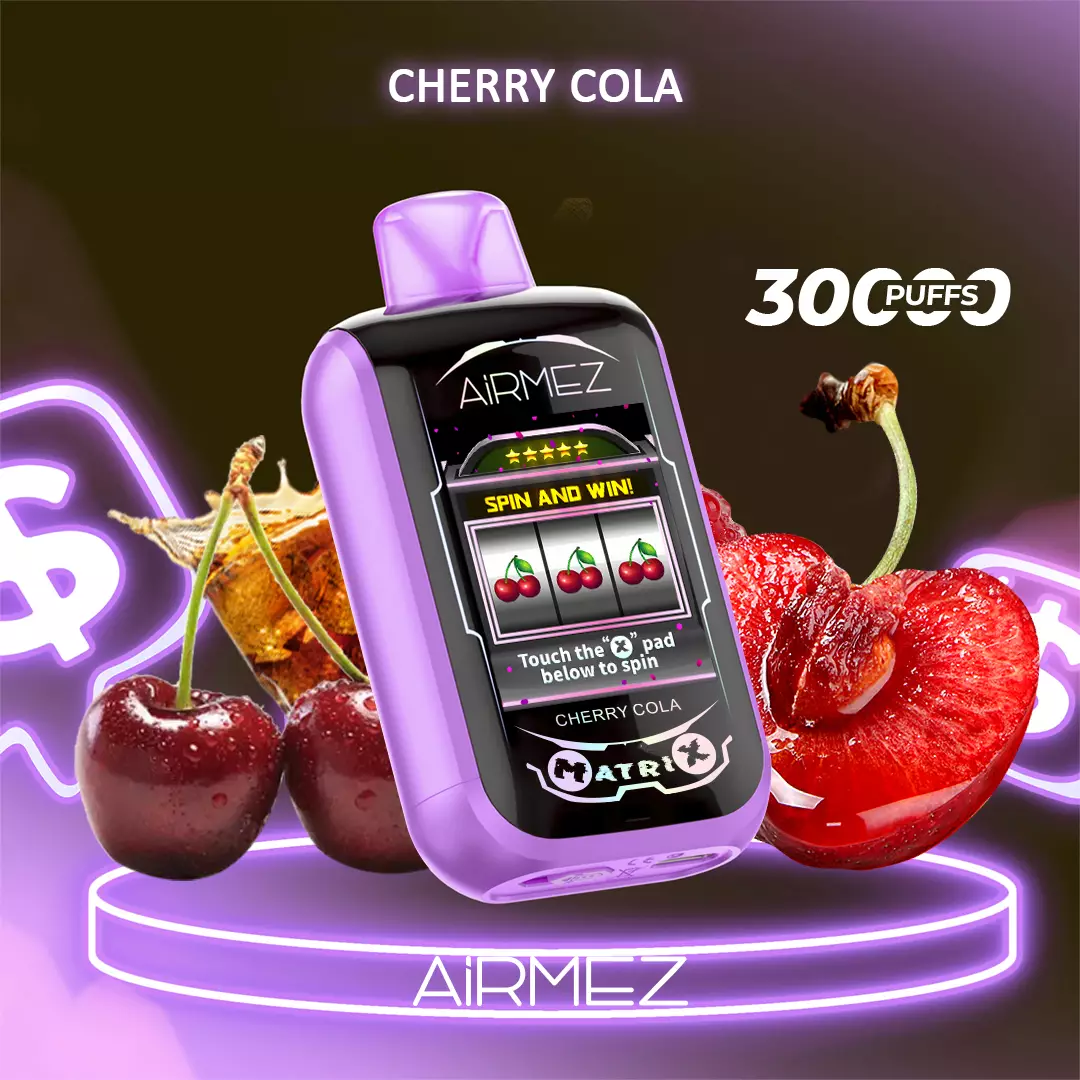 Airmez Matrix Pro 30000, Cherry Cola, genuine Airmez stock
