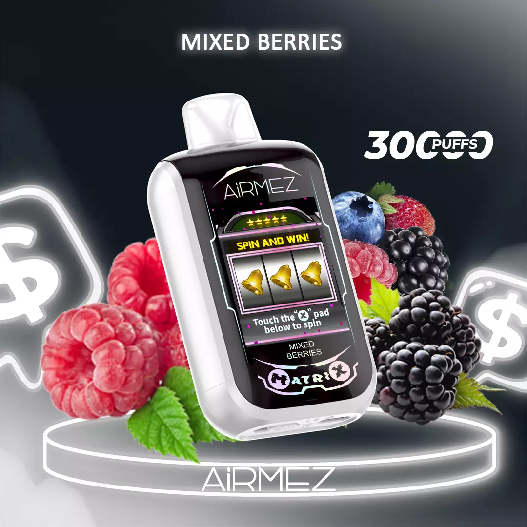 Airmez Matrix Pro 30000, Mixed Berries, genuine Airmez stock