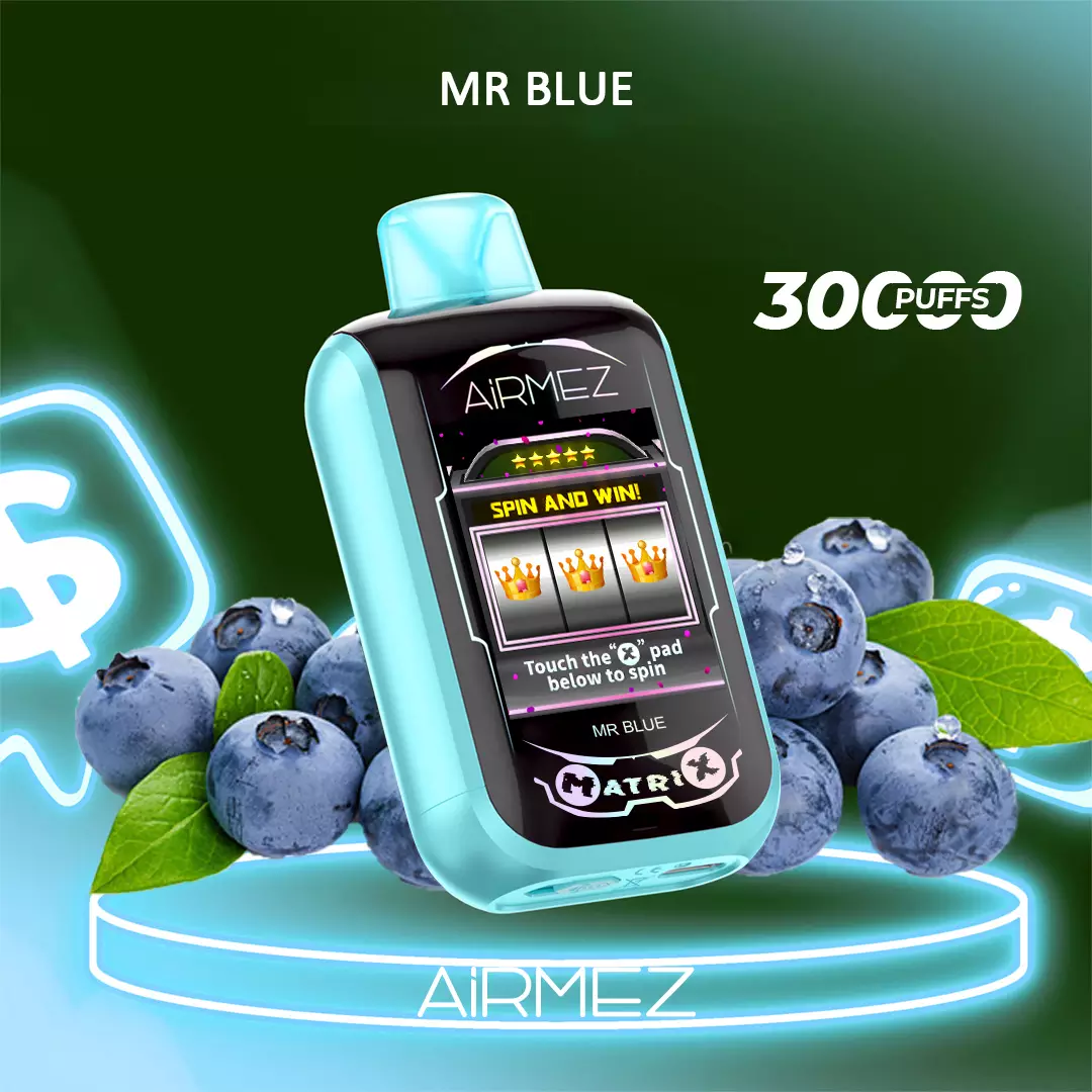 Airmez Matrix Pro 30000, Mr Blue, genuine Airmez stock