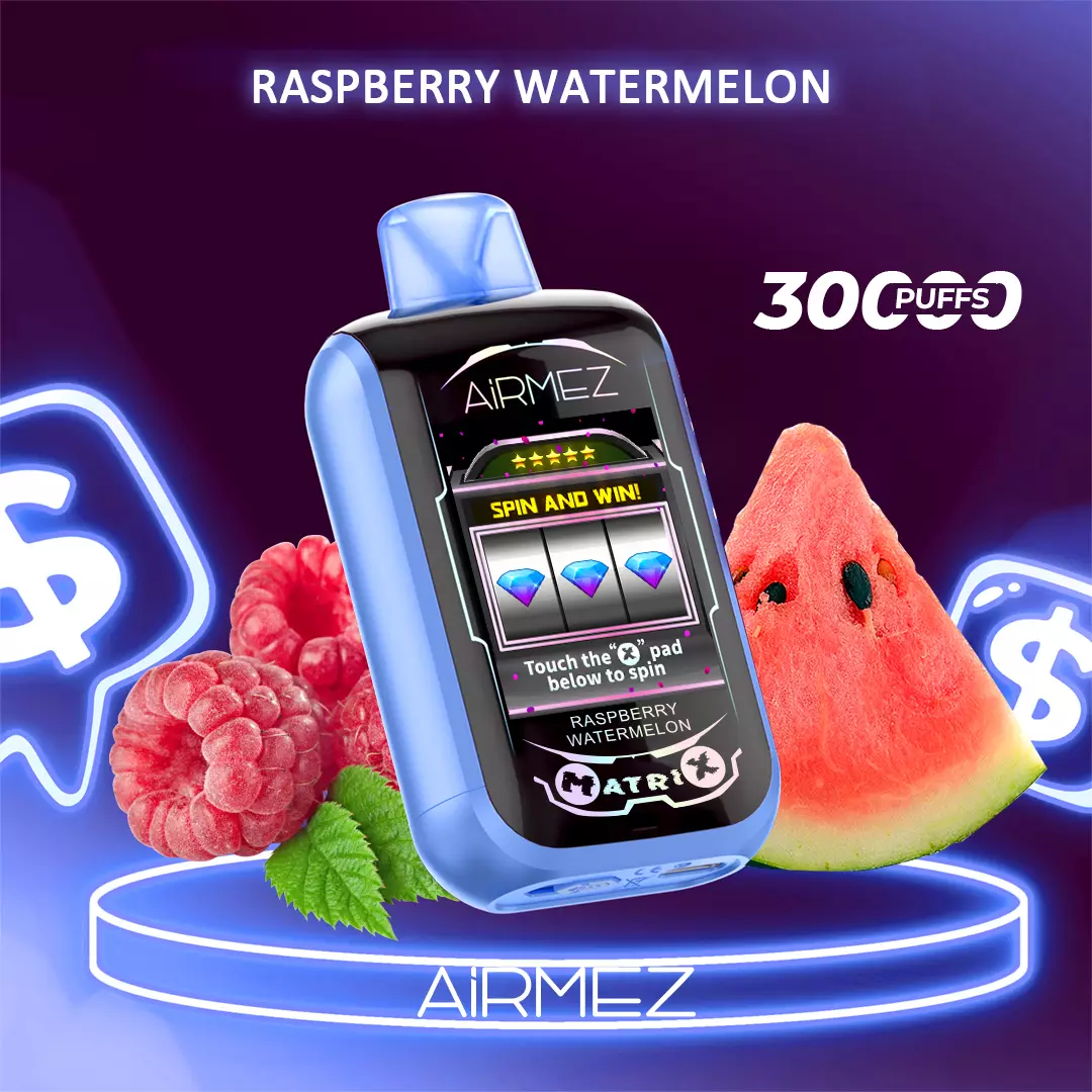 Airmez Matrix Pro 30000, Raspberry Watermelon, genuine Airmez stock