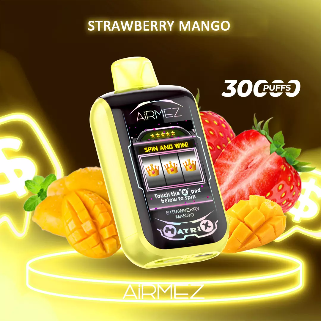 Airmez Matrix Pro 30000, Strawberry Mango, genuine Airmez stock