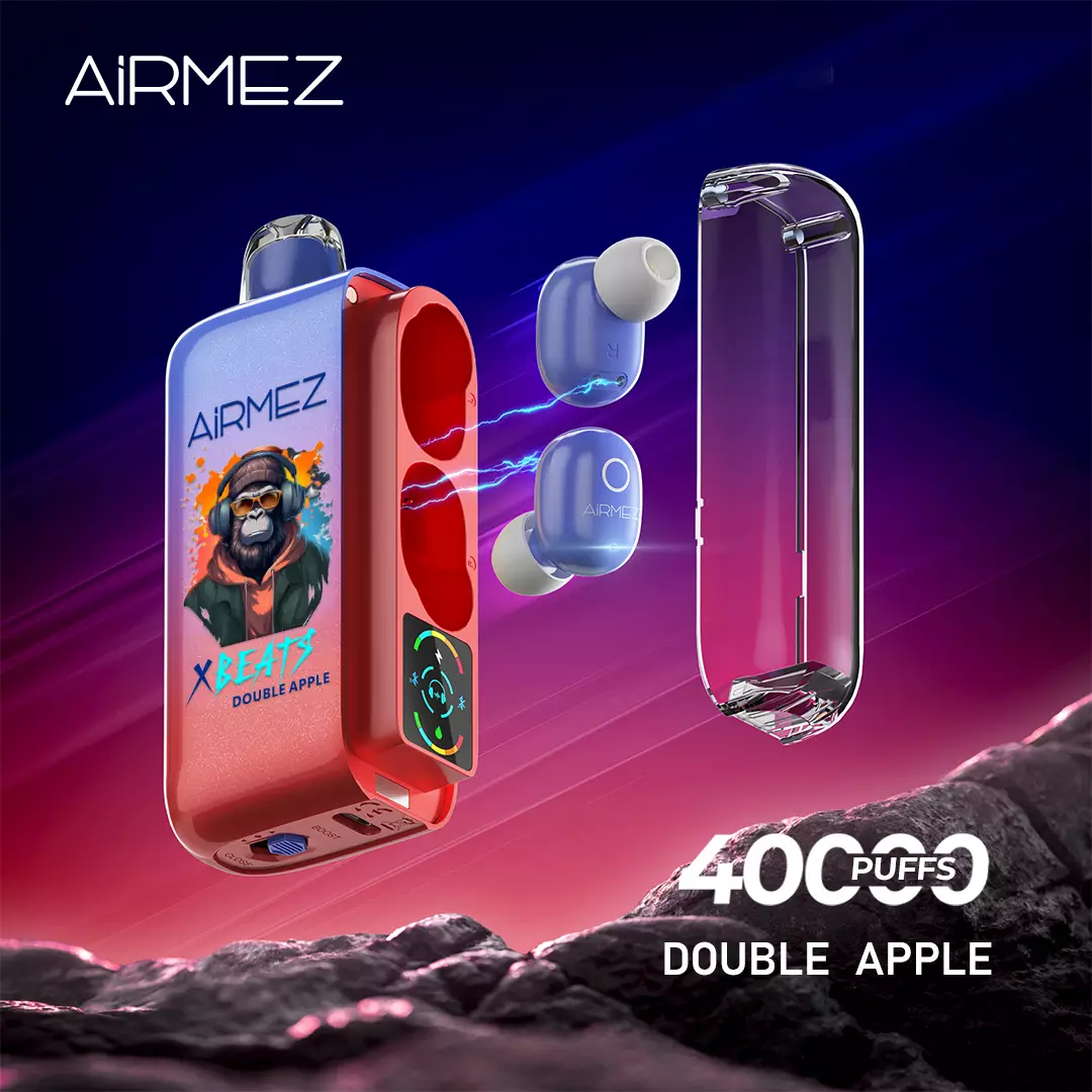 Airmez Xbeats 40000, Double Apple, genuine Airmez stock