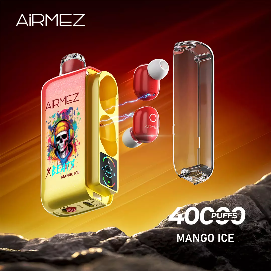 Airmez Xbeats 40000, Mango Ice, genuine Airmez stock