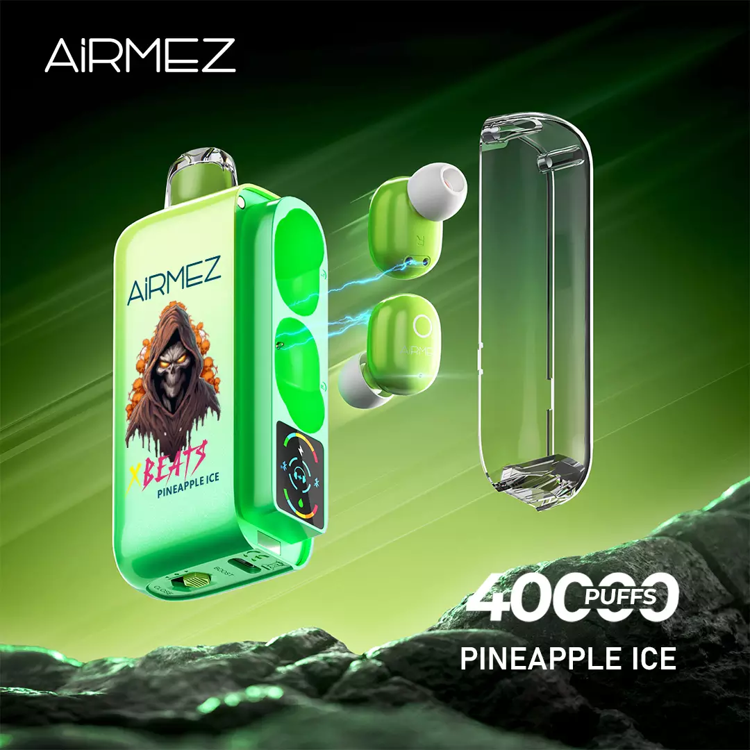Airmez Xbeats 40000, Pineapple Ice, genuine Airmez stock