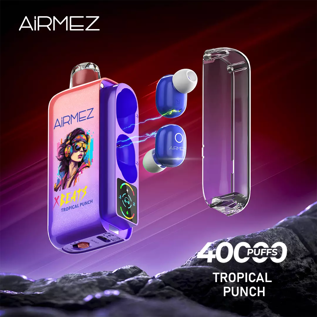 Airmez Xbeats 40000, Tropical Punch, genuine Airmez stock