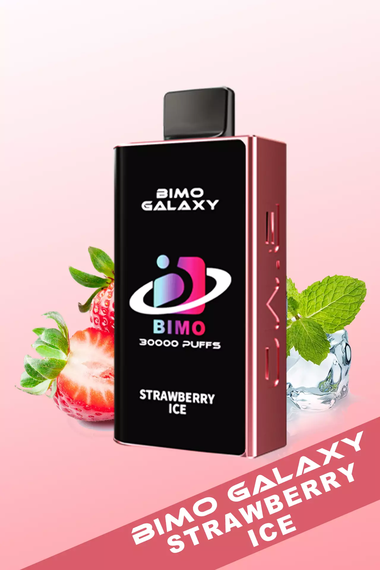 BIMO Galaxy 30000, Strawberry Ice, genuine BIMO stock