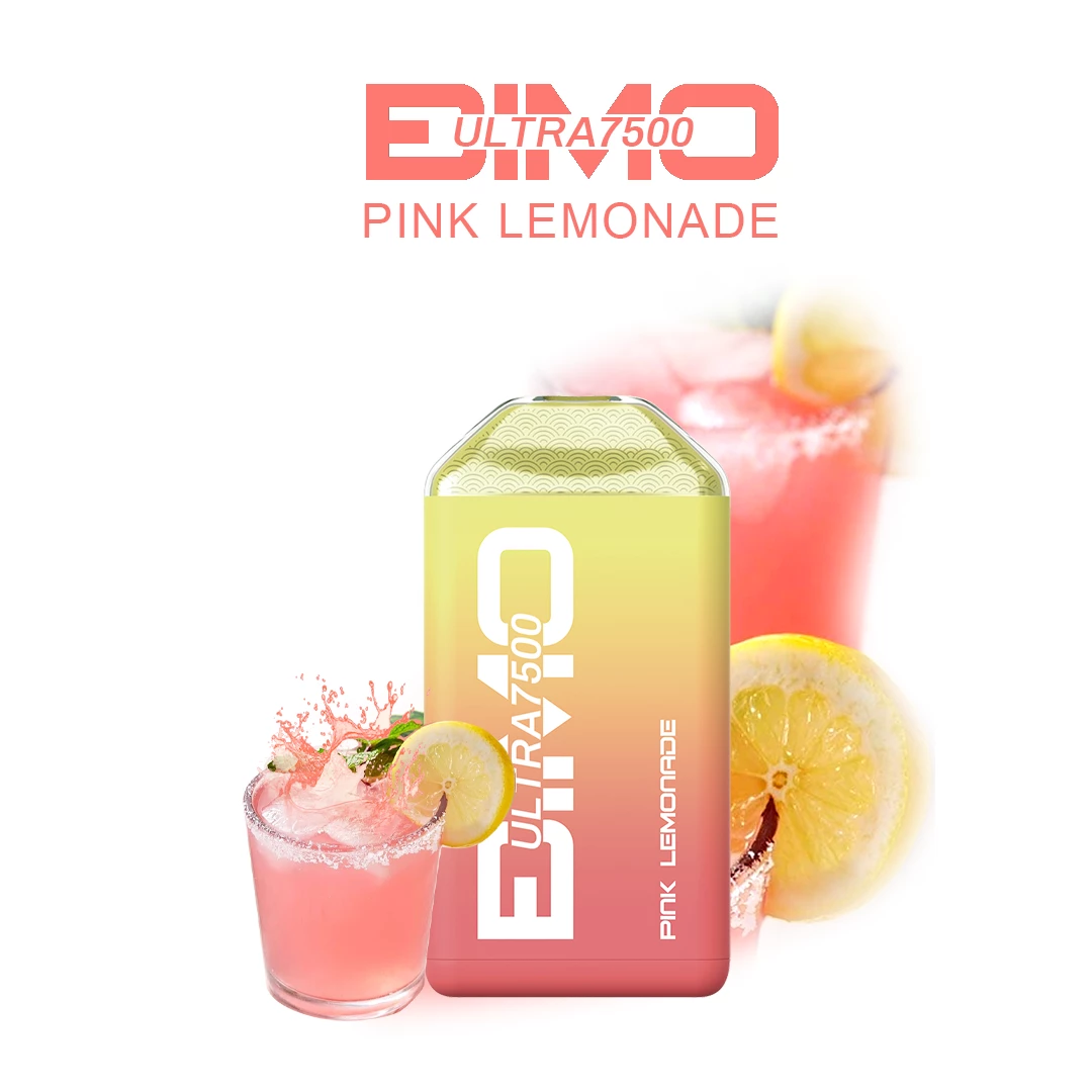 BIMO Ultra 7500, Pink Lemonade, genuine BIMO stock