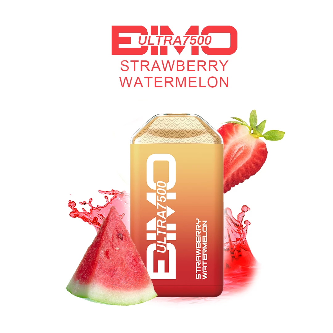 BIMO Ultra 7500, Strawberry Watermelon, genuine BIMO stock