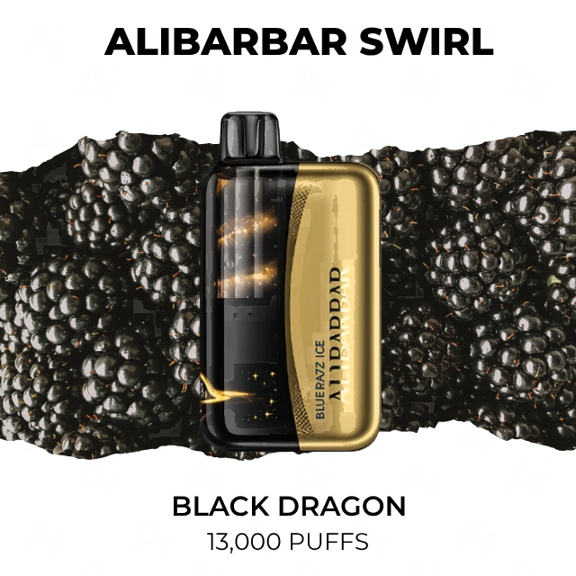 Alibarbar Swirl 13000, Black dragon