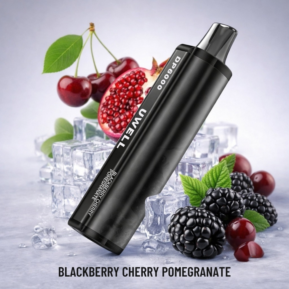 Uwell 6000, Blackberry Cherry Pomegranate