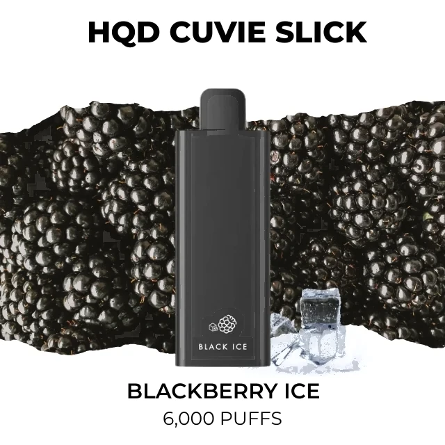 HQD Cuvie Slick 6000, Blackberry Ice