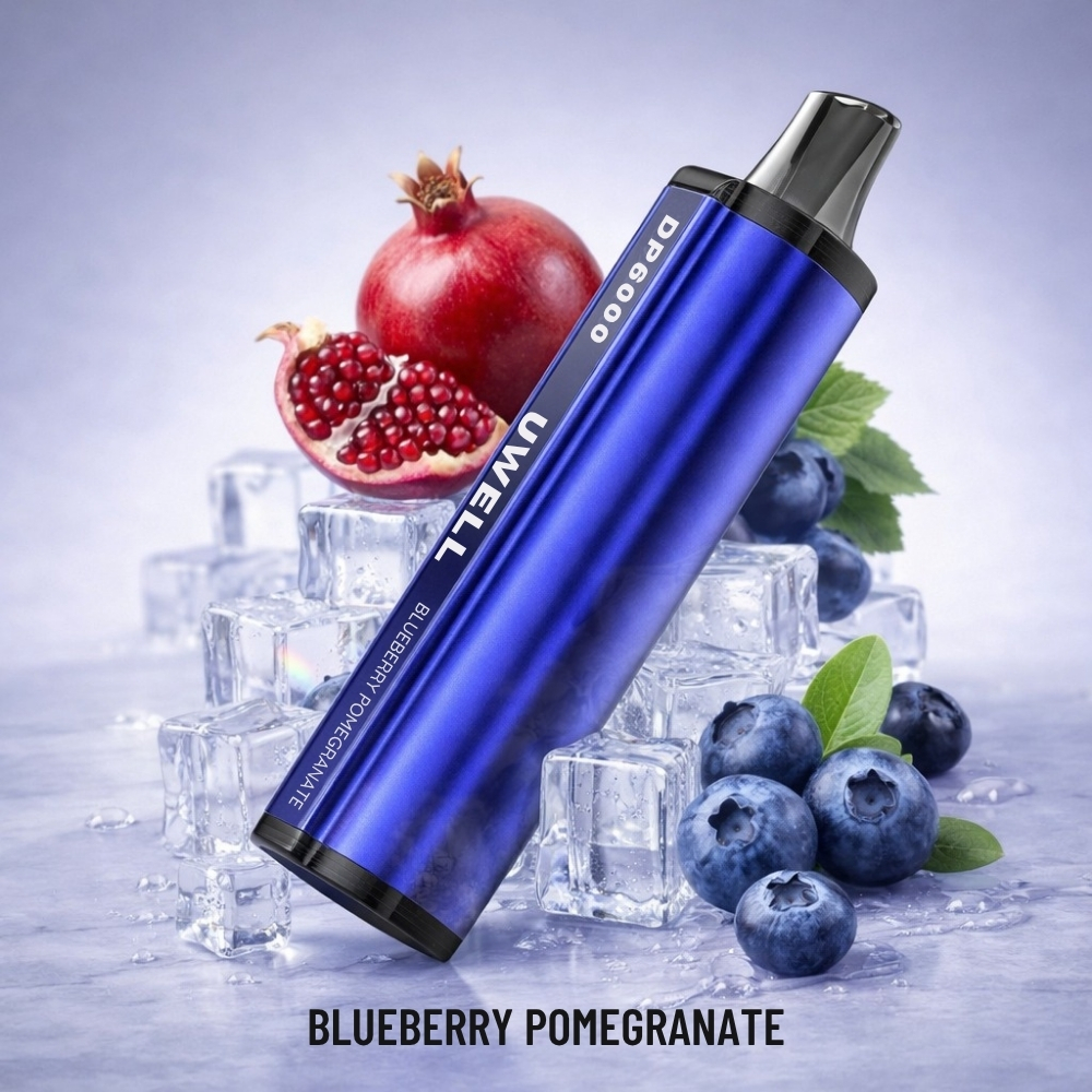 Uwell 6000, Blueberry Pomegranate