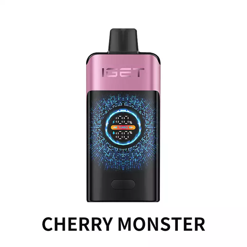 IGET One 12000, Cherry Monster, genuine IGET stock