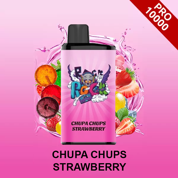 IGET Bar Pro 10000, Chupa Chups Strawberry, genuine IGET stock