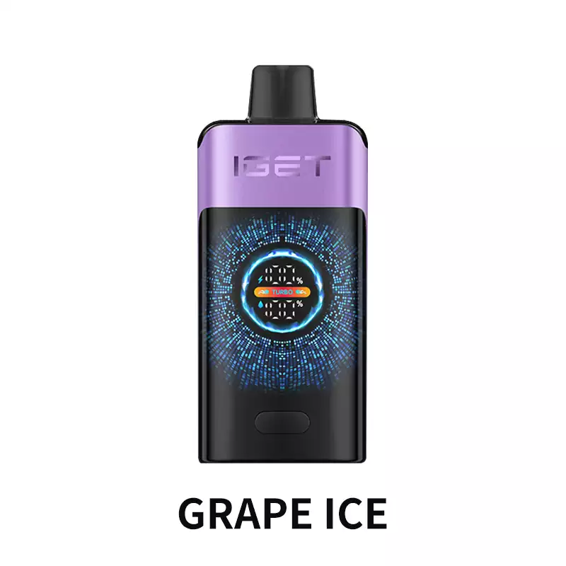 IGET One 12000, Grape Ice, genuine IGET stock