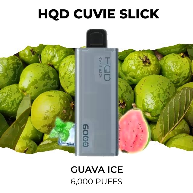 HQD Cuvie Slick 6000, Guava Ice
