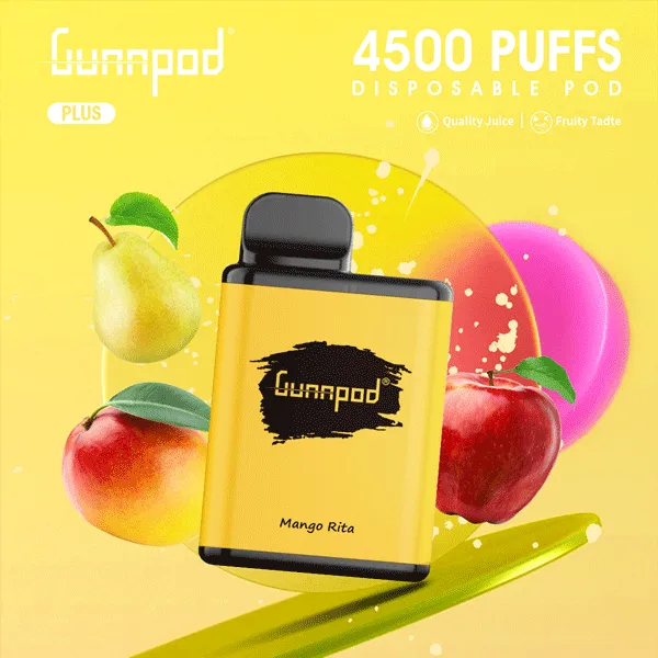 Gunnpod Plus 4500, Mando Rita, genuine Gunnpod stock