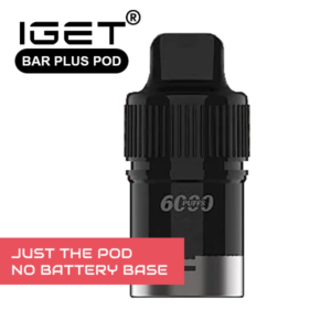 IGET Bar Plus Pods 6000, Raspberry Berry, genuine IGET stock
