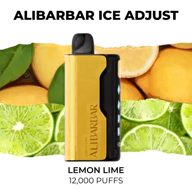 Alibarbar Ice Adjust 12000, Lemon Lime