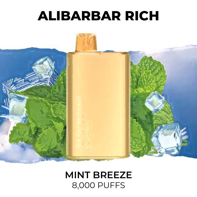 Alibarbar Rich 8000, Mint Breeze
