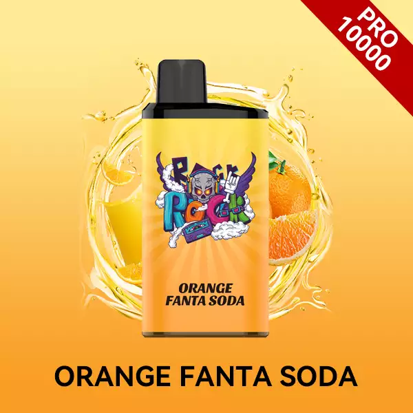 IGET Bar Pro 10000, Orange Fanta Soda, genuine IGET stock