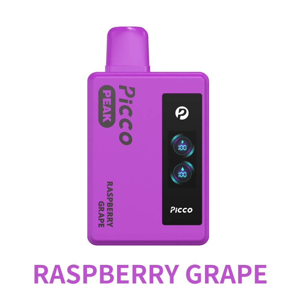Picco Peak 6000, Raspberry Grape, genuine Picco stock