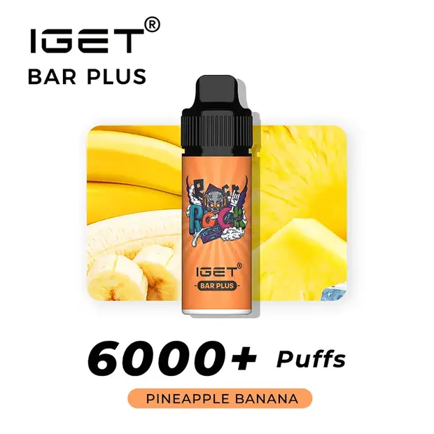 Pineapple Banana – IGET Bar Plus 6000 Puffs Australia