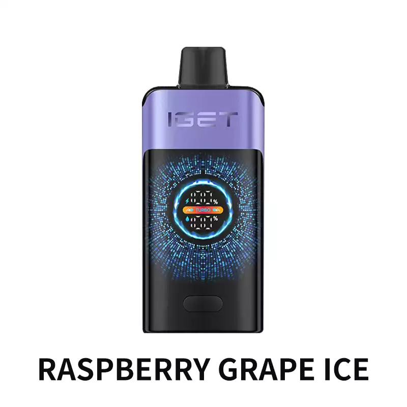 IGET One 12000, Raspberry Grape Ice, genuine IGET stock
