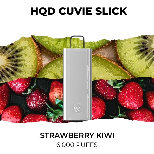HQD Cuvie Slick 6000, Strawberry Kiwi