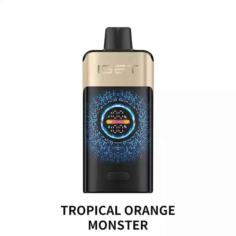 IGET One 12000, Tropical Orange Monster, genuine IGET stock