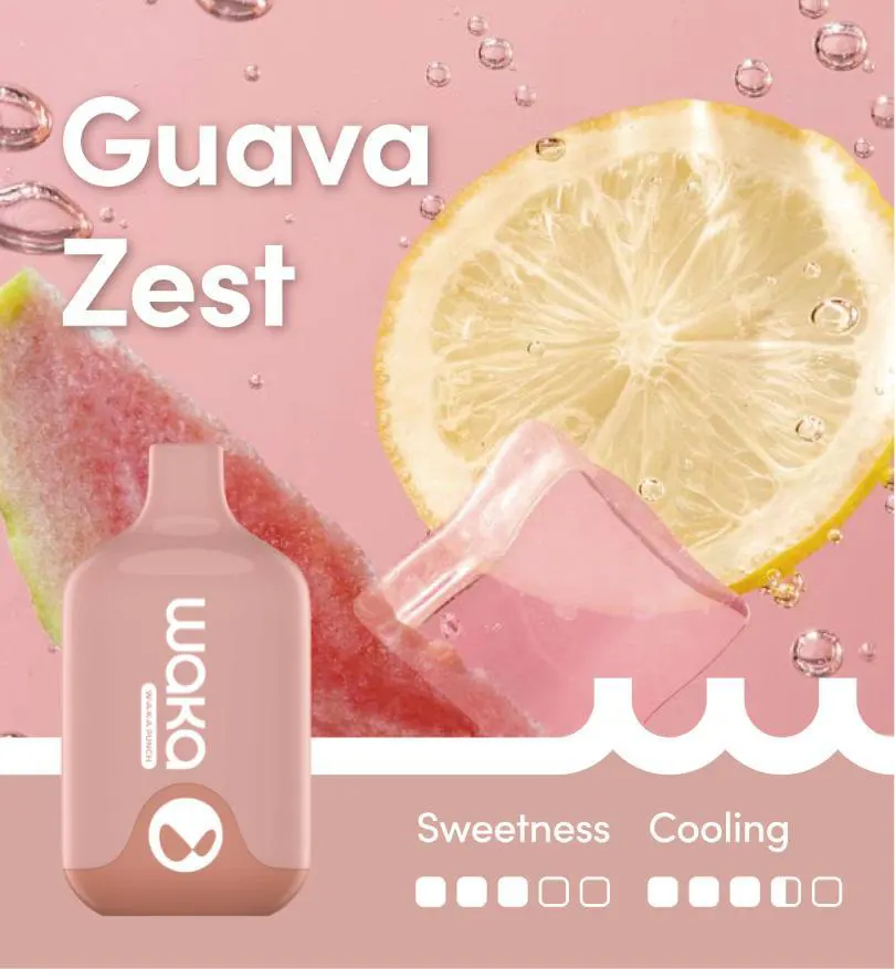 Waka Smash 6000, Guava Zest, genuine Waka stock