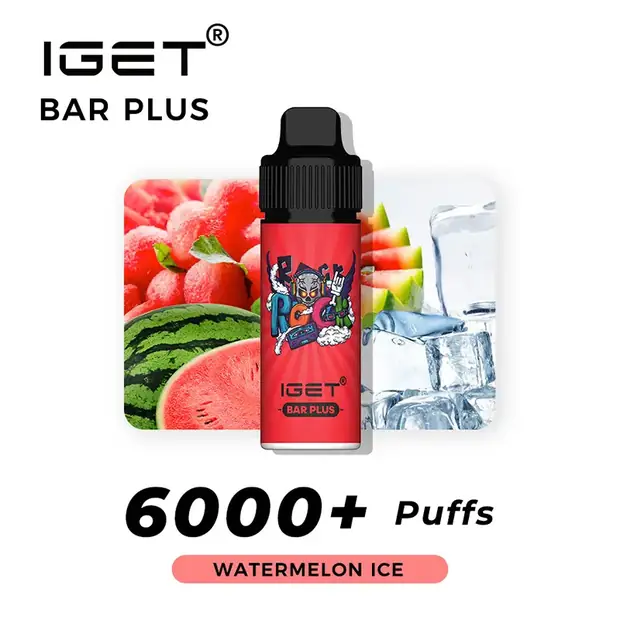 Watermelon Ice – IGET Bar Plus 6000 Puffs Australia